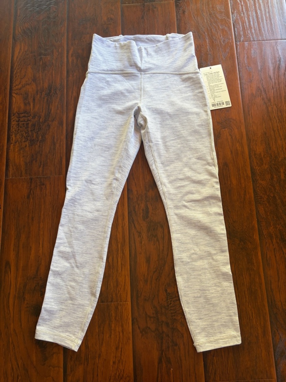 High-Waist Grey Leggings - Brand: Lululemon